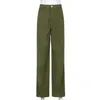 Women's Pants Casual For Women Outdoor Work Mopping Trousers Fshion Solid Color Corduroy Drape Panties Streetwear Trendy Wide-Leg Pant