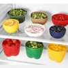 Storage Bottles Food Savers Creative Cheese Container To Keep Fresh Boxes Or Onion Pepper Tomato Garlic