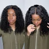 100%ludzkich włosów Blueless Peruki Krótki bob peruka ludzkie włosy Kinky Curly HD koronkowe 13x4 koronkowe peruki czołowe ludzkie włosy dla czarnych kobiet