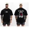 summer Gym Men's T-Shirt Thavage Muscular 2023 Men CBUM Cott Gym T Shirt CBUM Fitn Joggers Pure Cott Shirt CBUM Tshirt M0Wl#