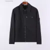 Vestes topstoney de marque de haute qualité manteau chemise fonctionnelle en nylon métallique veste à glissière à poche unique veste de protection solaire réfléchissante