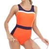 2024 High Quality Womens Plus Size One Piece Swimwear Solid Color Bikini in Unique Style with Custom Oem Low Price