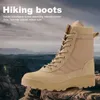 Buiten wandelschoenen Ademende bergbeklimmen Schoenen Lichtgewicht Winter Tactische militaire laarzen Wear-resistente niet-slip voor mannen 240313