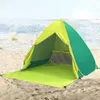 Zelte und Unterstände mit Türvorhang für 2–3 Personen, Strandzelt, automatisch, schnell zu öffnen, Outdoor-Camping-Tour, UV50, tragbar, ultraleicht