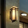 Lampada da parete LED Retro Lampade impermeabili Stile europeo Cortile Portico Luce Villa esterna Balcone Giardino Paesaggio Illuminazione Decor