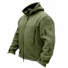 winter Thickening Tactical Men's Jacket Combat Jacket Military Fleece Outdoor Sports Hiking Polar Jacket 39b1#