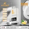 Aivono Aim Magic 15000 Puffs Одноразовый испаритель 600 мАч 25 мл E Juice 15 вкусов Предварительно заполненный Ejuice Puff Vape