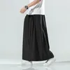 2021 Japonês Hakama Harajuku Kimo Plus Size Casual Calças Largas Roupas Masculinas Estilo Chinês Hanfu Tang Terno Roupas Masculinas a0wF #