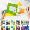 Intelligensleksaker Baby Tissue Box Toy Montessori Square Sensory Toys Jonglering Rainbow Education Learning for Toddler InfantsNewborns and Kids 24327