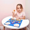Nowe zabawki inteligencji Kid Montessori Toys Palce Numper Matematyka Zabawki Liczenie wczesnego uczenia się dla małych dzieci Rozwój 30*30cm 24327