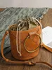 Evening Bags Leather Hand-stitched Women Bag Vegetable Tanned Wash Waxed Retro Cultural Messenger Fall Temperament
