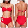 Kundenspezifisches Design Frau Fitness Bikini Mädchen Zweiteiliger Badeanzug Sexy Recycle Beachwear Active Sport Plus Size Cover Up Reversible Oem
