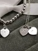 Necklace Designer Gift jewelry Necklace and Bracelet New Heart-Shaped Buddha Bead Bracelet