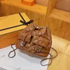 2024 Vanity Bag Crossbody Ball Chain Ombro Bolsa Acolchoada Couro Cordão Bucket Box Case Intertravamento C Duplo Zip Bolsas de Maquiagem Cosmética Totes Bolsas 2024