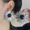 Stud Earrings Draweye Medieval For Women Korean Fashion Dinner Party Jewelry Vintage Elegant Sun-shaped Aretes De Mujer