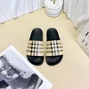 Children Baby Slippers Summer sandals Outdoor Shoes Kids Boys Girls Designer Stripe Letter Print Falt with Shoes Classic Slipper EUR26-35