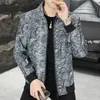 Bomber Giacca da uomo Spring and Autumn Men's Coat 2024 Nuova Trend coreano Fi Slim Trend Casual Plaid Temperament Giacca da uomo Abbigliamento da uomo G95Q#