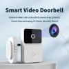 WIFI Video Doorbell Camera Wireless Night Vision Smart Home Security HD Door Bell Two Way Intercom Voice Change For Home LXL25