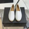 Abendschuhe, Fischerschuh, Damen-Designer-Schuhe, 100 % Leder, Plateau, modische Frau, flacher Bootsschuh, Lady Trample Lazy Loafers, groß, hochwertige Größe 35–42