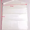 Bolsas de almacenamiento 20pc Cubierta protectora a prueba de polvo Ropa transparente para ropa Traje Vestido Chaqueta Polvo