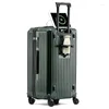 Suitcases Fashion Bag Duży rozmiar bagażu Universal Trolley Lekkie koła hasło kas