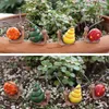 Decorative Figurines Handmade Resin Garden Ornaments Ornament Colorful Snails Handicraft Animal Micro-Landscape Suitable