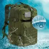 Backpack Tactical Military Pack Molle Wasbing Nylon Waterproof Work Bagping Outdoor Bemping i wędrówki