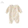 Dave Bella Baby Jumpsuit Romper geboren Creeper Lente Meisjes Bloemen Casual Zoet Mooi Zacht DB1248417 240313