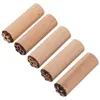 Storage Bottles 5 Pcs Tool Wood Texture Stamp Natural Stamps Children Scrapbook Wooden Wear-resistant Diary Pottery Tools