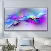 Accessoires Kleurrijke wolken abstracte kunst schilderij canvas print foto's voor woonkamer muur kunst moderne decoratieve schilderkunst abstracte Cuadros