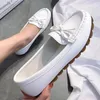 Casual Shoes Comemore Shallow Loafers Female Flats Office Comfort Shoe 2024 Women Flat Spring Summer Bowtie Soft Sole