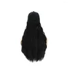 ボールキャップの女性魅力的な長い巻き巻きウィッグヘアピースヘアエクステンション保護されたスクリーンフェイスのためのピークキャップハット野球の髪の毛