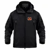 military Outdoor Tactical Shark Skin SoftShell Jacket for Men Fleece Warm Rugby and Baseball Man Coat Jacket k4hA#