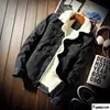 winter Men Denim Jacket Trendy Warm Wool Liner Coat Men Thicker Outwear Jean Jackets Men Cowboy Casual Outfits Plus Size 5XL 6XL i5Nl#