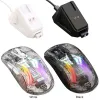 Möss X2 Pro Wireless Mouse Mini Portable High Precision Mouse Justerbar DPI 2,4 GHz RGB -belysningsmöss med magnetisk laddning S