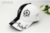 Ball Caps Adjustable graffiti Peaked Doodle Baseball Cap New Cotton Casual Printing Hip Hop Snapback Hats Shade Dad Hats 24327