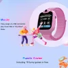 Cases Kids Smart Phone Watch Game Buildin TF Card Ficklight Nylon Rem Rotable Camera TFT Screen Children Children Smartwatch Phone