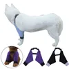 Ubrania dla psa przednie podkładki do kolan dla psów Bandaż przeciw lizie oddychania bólu ulga ramion ramiona rękawy łokciowe pad
