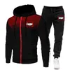 Heren Trainingspak Aangepast Logo 2022 Lente Herfst HoodiesPants Jogging Casual Sportswear Suits Tweedelige Sets Oversized Mannen Kleding 95aM #