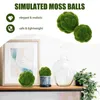 Decorative Flowers Simulated Moss Ball Garden Balls Decors Ornament For The Artificial Plants