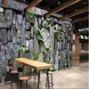 خلفيات Milofi Highled 3D ثلاثي الأبعاد الحجر الثقافة الثقافة الطوب خلفية الخلفية