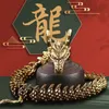 Dragon articulé chinois imprimé en 3D, Flexible et réaliste, modèle de jouet, décoration pour la maison et le bureau, 240327