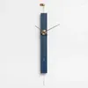 Wandklokken Luxe Scandinavische klok Modern Metaal Hout Slinger Creatief Zuiver Koper Horloges Home Decor Woonkamer Cadeau