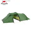 Namioty i schroniska Naturehike Nowy Opalus 2-4 Person Tunnel Namiot Ultra Light Family Travel Namiot Camping Namiot 4