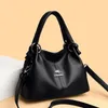 Drawstring Genuine Luxury Handbags Women Bags Designer HIgh Quality Leather Large Crossbody For 2024 Shoulder Bag Sac A Main