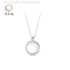 Designer Pandoras Necklace Pann S925 Silver Necklace Silver Pendant Glass Gift kan kopplas ihop med DIY -tillbehör för kvinnor