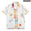 polo casa blanca mens t shirt Mens Short sleeved 24 New Summer Thin Shirt Set High Street Beach Trend