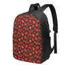 Sac à Dos Tomates Légumes Motif Classique Base Toile école décontracté Sac à Dos Bureau pour Hommes Femmes