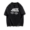 men Women T-shirt Arctic Mkeys Rock Band T Shirt Male Hip Hop Tshirt Clothes Manga Short Sleeve Tee Streetwear Y2k Trend Tops B4ov#