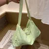 Sacs de soirée Hobos coréens pour femmes Designers de luxe Sacs à main et sacs à main 2024 en nylon plissé décontracté grande capacité épaule en tissu